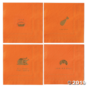 My Mind's Eye Thanksgiving Beverage Napkins (24 Piece(s))
