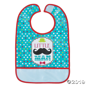 1st Birthday Mustache Bib (1 Piece(s))