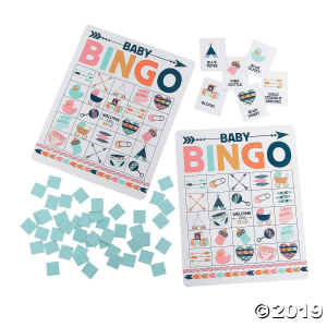 Tribal Baby Shower Bingo Game (1 Set(s))