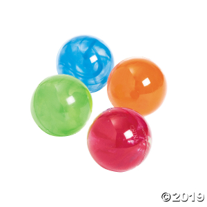 Bright Spring Bouncy Ball Assortment (Per Dozen)