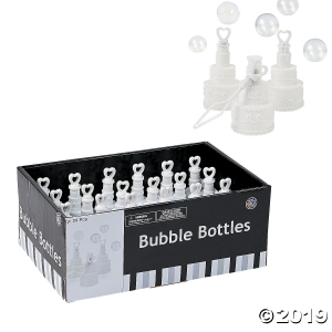 Wedding Cake Bubble Bottles (24 Piece(s))