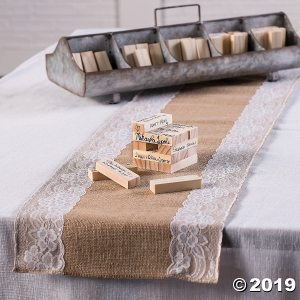 Wooden Block Wedding Guest Book (1 Set(s))