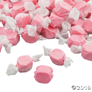 Pink Salt Water Taffy Candy (193 Piece(s))