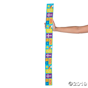 Bright Religious Symbols Bulletin Board Borders (Per Dozen)