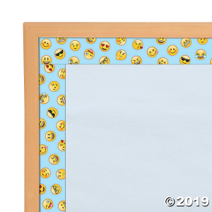 Mini Emojis Bulletin Board Border (Per Dozen)
