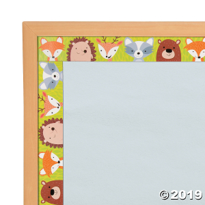Woodland Friends Bulletin Board Border (Per Dozen)