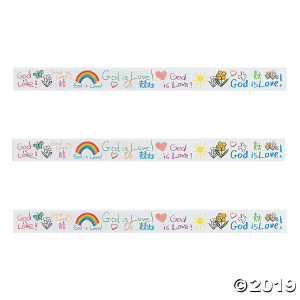Carson-Dellosa® Kid-Drawn God Is Love Bulletin Board Border (1 Set(s))