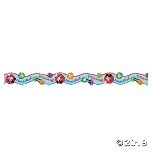 Eureka® Mickey Mouse Clubhouse® I Think I Can Wide Bulletin Board Borders (Per Dozen)