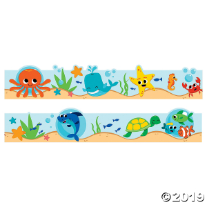 Under the Sea Bulletin Board Borders (Per Dozen)