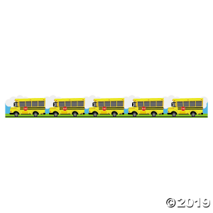 School Bus Bulletin Board Borders (1 Set(s))
