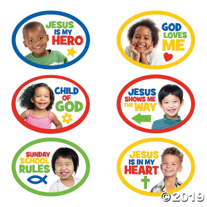 Jumbo Sunday School Cutouts (6 Piece(s))