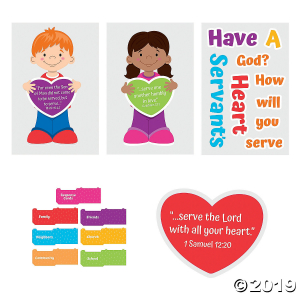 Serving God Mini Bulletin Board Set (1 Set(s))