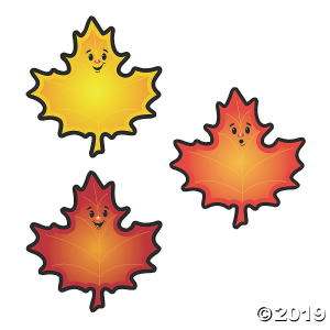 Fall Leaves Bulletin Board Cutouts (48 Piece(s))