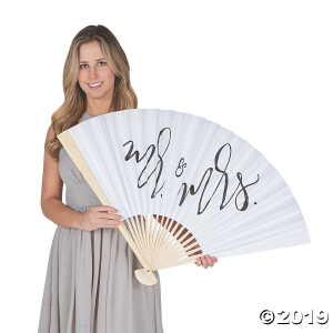 Jumbo Mr. & Mrs. Hanging Fan (1 Piece(s))
