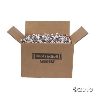 Bulk Tootsie Roll® Midgees Chocolate Candy - 30 lbs. (2058 Piece(s))