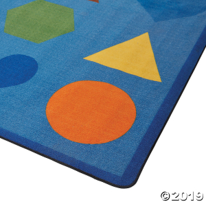 Lots of Shapes Seating Rug - 9ft x 12ft Rectangle (1 Unit(s))