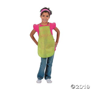 Colorful Kids' Aprons (Per Dozen)