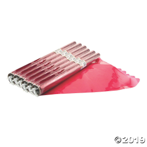 Hygloss® Cello-Wrap Roll, Red, 6 Rolls (6 Piece(s))