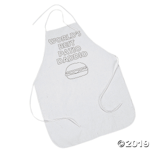 Color Your Own Father's Day Apron (1 Piece(s))