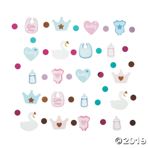 Sweet Swan Baby Shower Confetti (1 Piece(s))