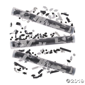 Graduation Confetti Wands (Per Dozen)