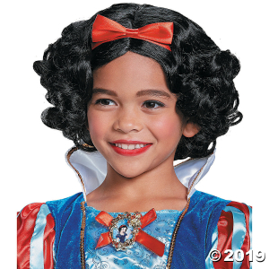 Girl's Deluxe Snow White Wig (1 Piece(s))