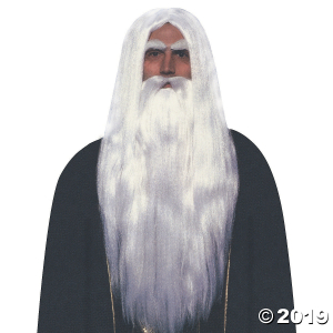 Merlin Wig & Beard Set (1 Piece(s))