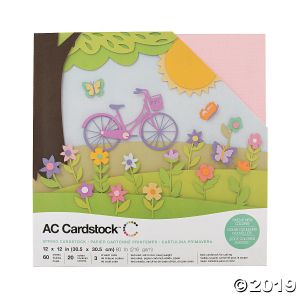 American Crafts Spring Cardstock Variety Pack (60 Sheet(s))