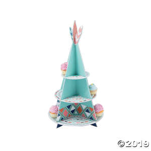 Tribal Baby Shower Cupcake Stand (1 Piece(s))