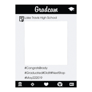 Personalized Instaframe Graduation Photo Booth Cutout (1 Piece(s))