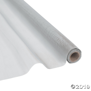 Smoke Grey Voile Sheer Fabric Rolls (1 Roll(s))