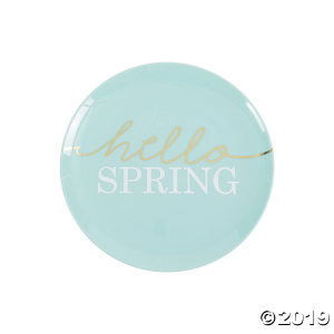 Hello Spring Paper Dessert Plates (8 Piece(s))
