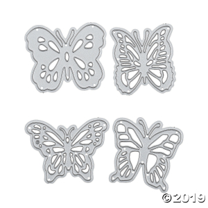 Butterfly Cutting Dies (4 Piece(s))