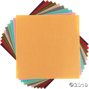 Cricut Felt 12"X12" Sampler 10 Sheets-Summer Sky (1 Piece(s))