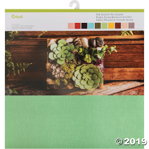 Cricut Felt 12"X12" Sampler 10 Sheets-Summer Sky (1 Piece(s))