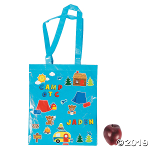 Camp Laminated Tote Bag Craft Kit (Makes 6)