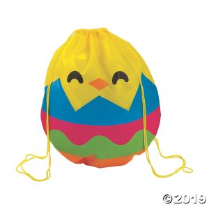Large Hatching Egg Drawstring Bags (Per Dozen)