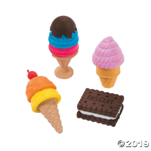 Summer Treats Erasers (24 Piece(s))