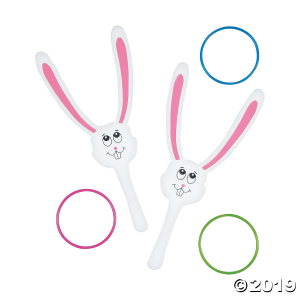 Easter Bunny Ring Toss Game (1 Set(s))