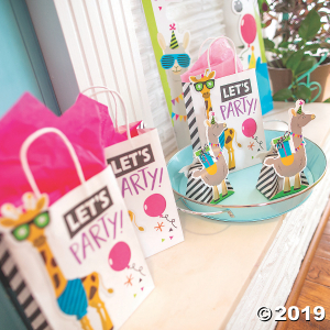 Medium Party Animal Gift Bags (Per Dozen)