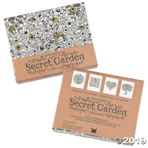 Secret Garden Coloring Notecards by Johanna Basford (1 Unit(s))