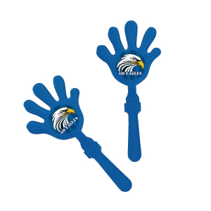 Blue Team Spirit Custom Photo Hand Clappers (Per Dozen)