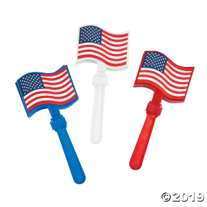 Flag Clappers (Per Dozen)