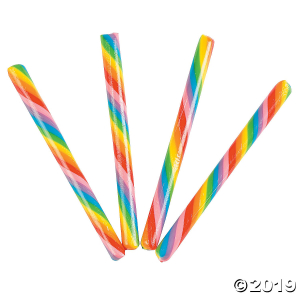 Rainbow Hard Candy Sticks (80 Piece(s))