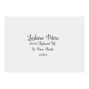 Personalized Love Script Response Cards (25 Piece(s))