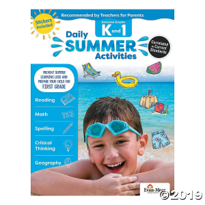 Daily Summer Activities - Moving from Kindergarten to 1st Grade Activity Book (1 Piece(s))