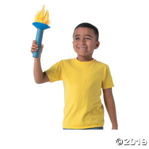 Torch Tissue Paper Craft Kit (Makes 12)