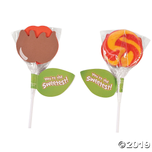 Caramel Apple Sucker Craft Kit (Makes 12)