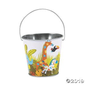 Jungle Baby Shower Pails (Per Dozen)