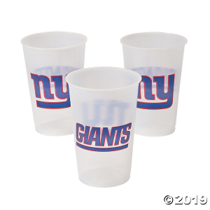NFL® New York Giants Plastic Cups (8 Piece(s))
